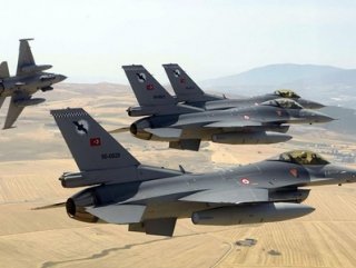 Eylem hazırlığındaki PKK’lılara hava harekatı