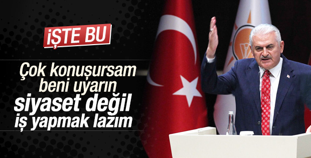 Başbakan Yıldırım: Hizmete devam edelim