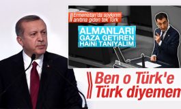 Erdoğan'dan Cem Özdemir'e: Ben o Türk'e Türk diyemem