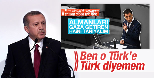Erdoğan’dan Cem Özdemir’e: Ben o Türk’e Türk diyemem