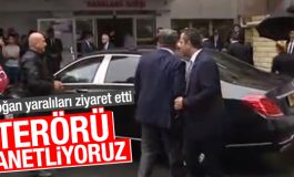 Erdoğan Haseki Hastanesi'ne gitti