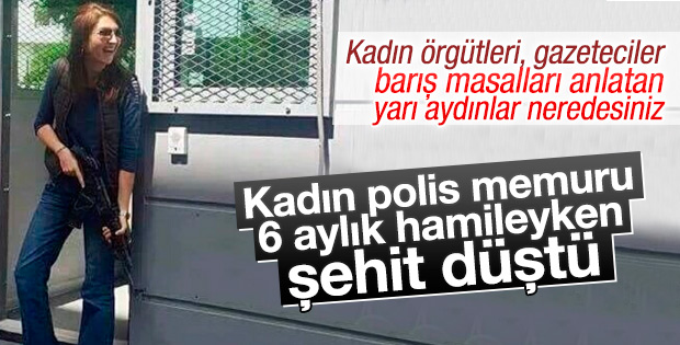 Midyat’ta şehit olan kadın polis 6 aylık hamileydi