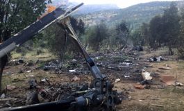 Şırnak'ta askeri helikopter düştü