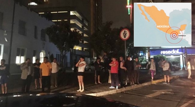 Meksika’da 8,1 büyüklüğünde deprem