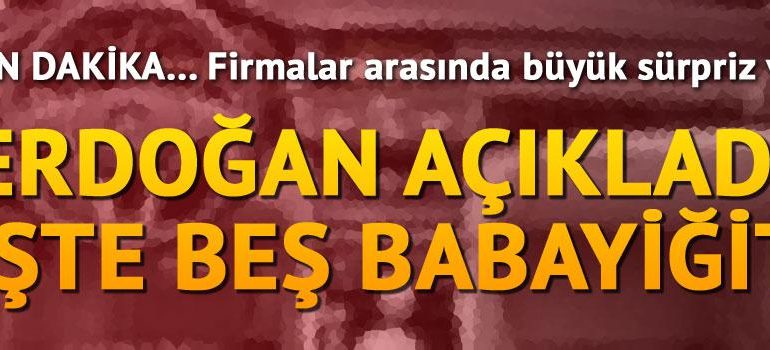 Türkiye’nin otomobili için imzalar atıldı: 5 babayiğit kolları sıvadı !