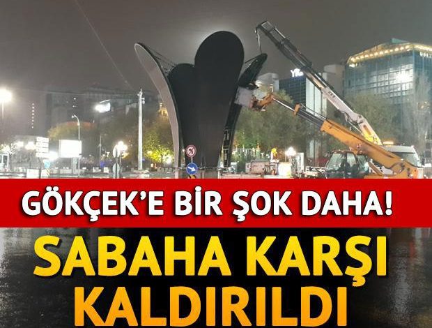 Gökçek’e bir şok daha… Sabaha karşı kaldırıldı