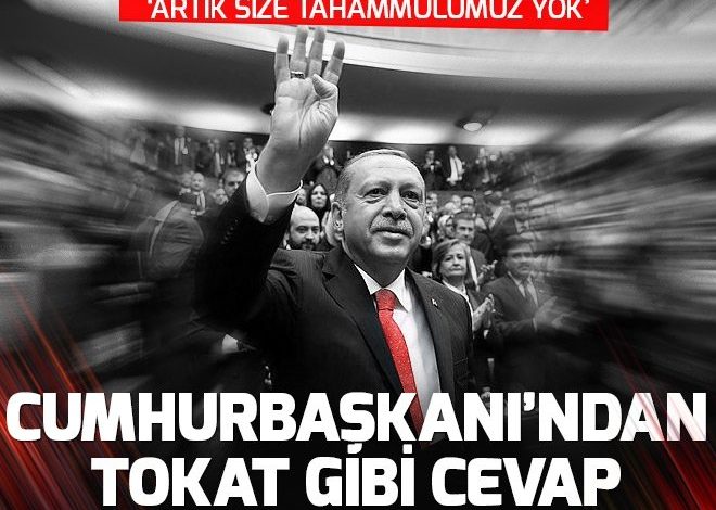 Cumhurbaşkanı Erdoğan’dan AKM’yi eleştirenlere tokat gibi cevap.