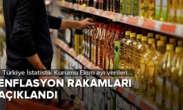 Ekim ayı enflasyon rakamları açıklandı