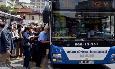 Ankara'da 2018 yılında ulaşım ücretlerine zam yok