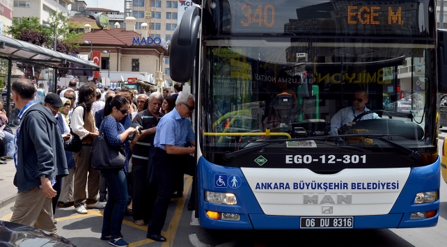 Ankara’da 2018 yılında ulaşım ücretlerine zam yok