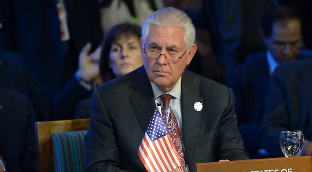 ABD Dışişleri Bakanı Tillerson’dan Suriye açıklaması