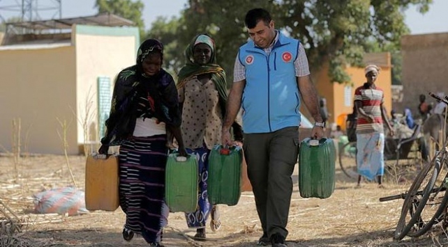 Çadlılar Türkiye’nin yardım eliyle temiz suya kavuştu