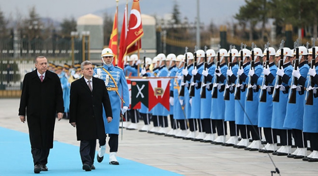 Makedonya Cumhurbaşkanı İvanov Ankara’da