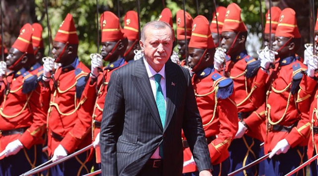 Cumhurbaşkanı Recep Tayyip Erdoğan Senegal’de