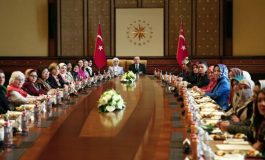 Cumhurbaşkanı Recep Tayyip Erdoğan, "Vicdan Konvoyu'' temsilcilerini kabul etti