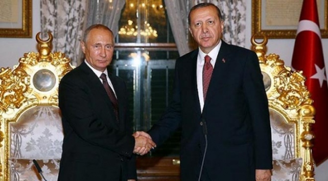 Cumhurbaşkanı Erdoğan, Putin ile görüştü