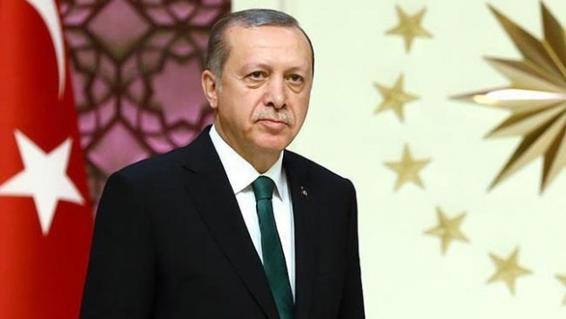 Cumhurbaşkanı Erdoğan’dan kutlama mesajı